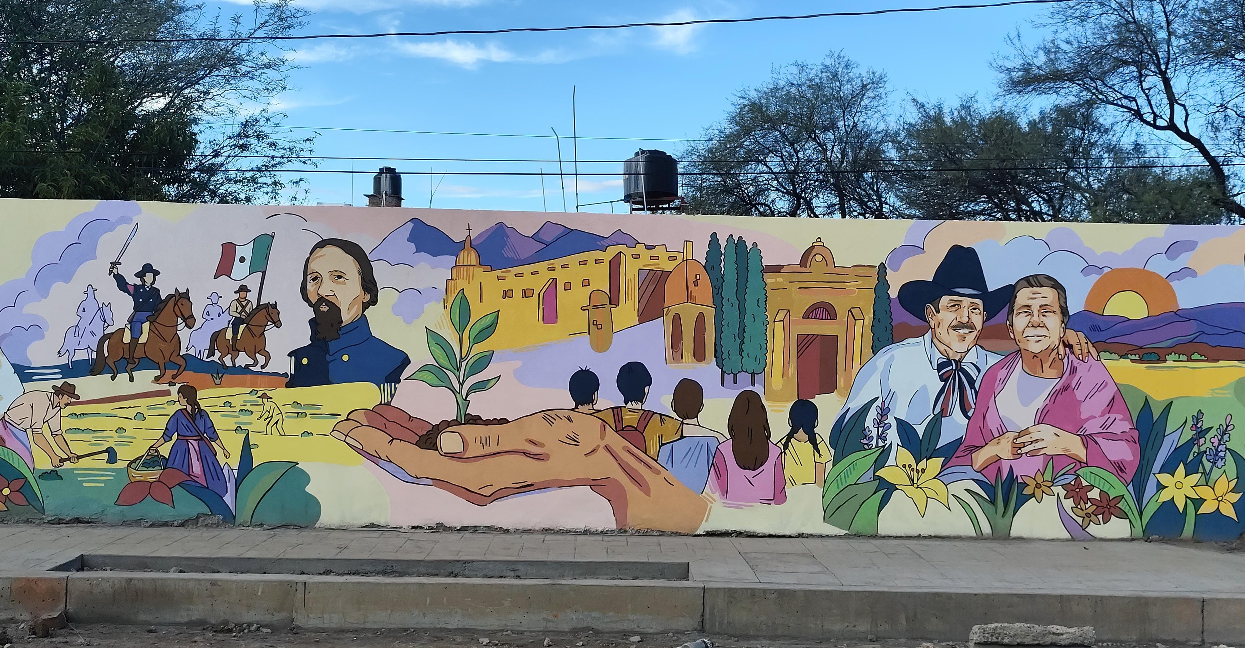 MURAL DOMUS 2026 EN LA COMUNIDAD DE SAN JACINTO